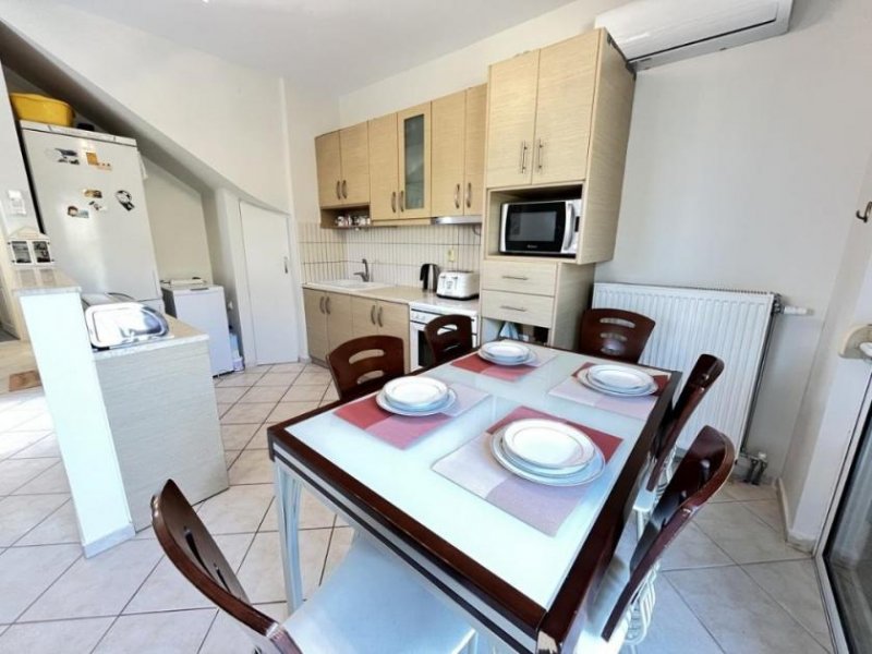 Kournas MIT VIDEO: Kreta, Kournas: Schöne Villa mit drei Schlafzimmern, nur wenige Schritte vom Kournas-See entfernt Haus kaufen